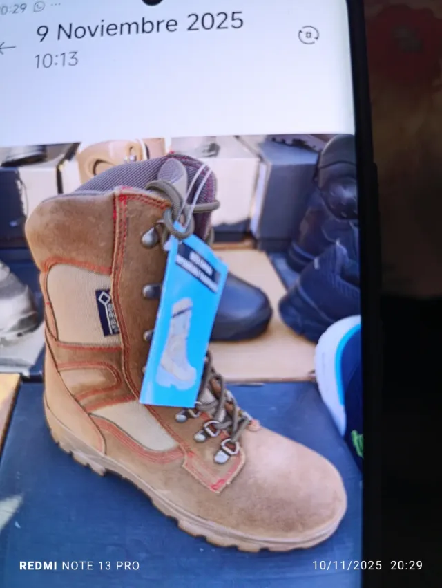 Bota Táctica Arida Beige Talla 43