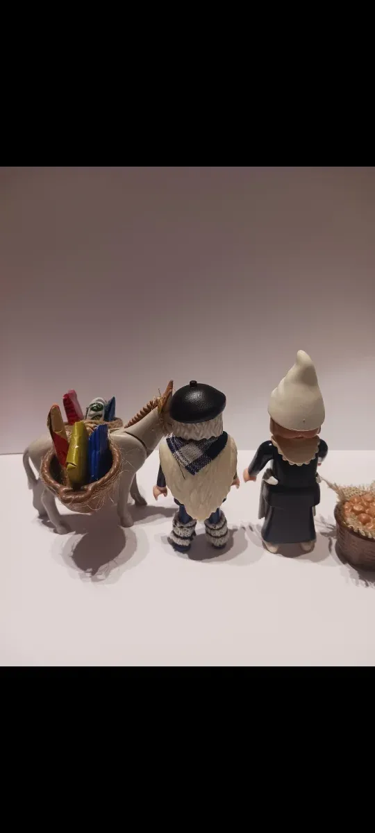 Playmobil Olentzero, Mari Domingi y Napo