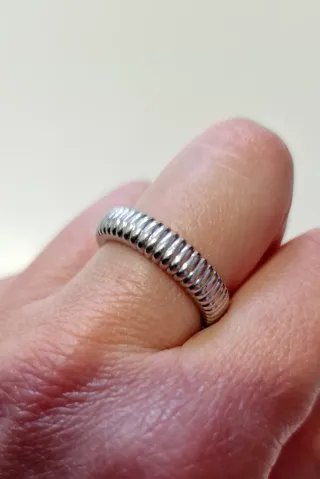 Anillo Calvin Klein Jeans Plata