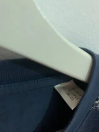 Camiseta Adidas Hombre Azul Talla S