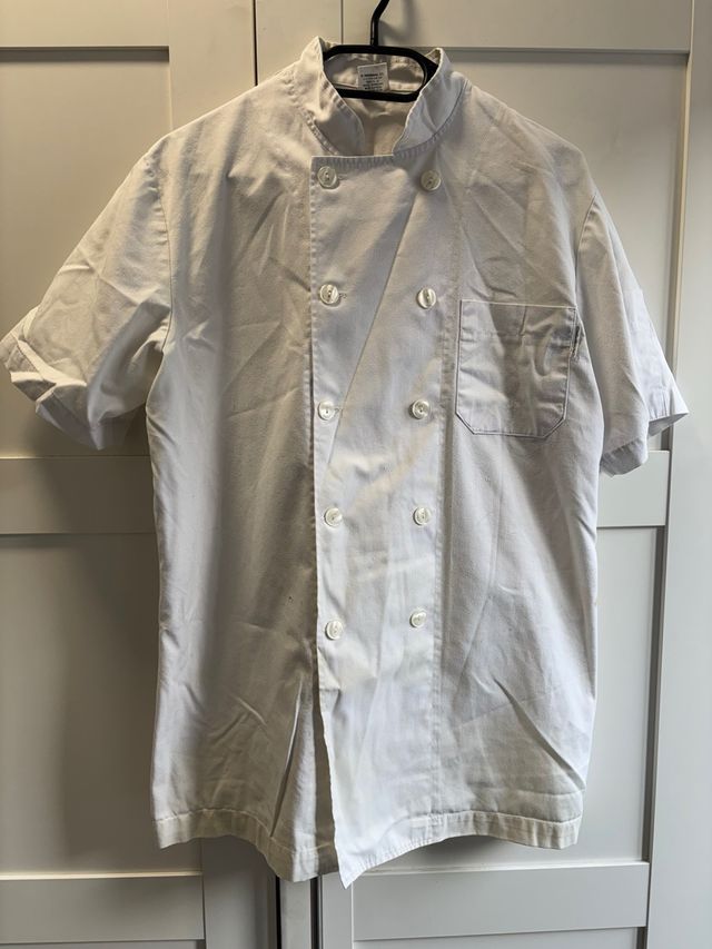 2 Chaquetas Cocina Blancas Cortas