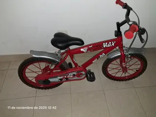 Bicicleta Infantil Roja Formula Max