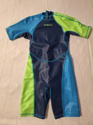 Traje de Neopreno Nabaiji Azul y Verde