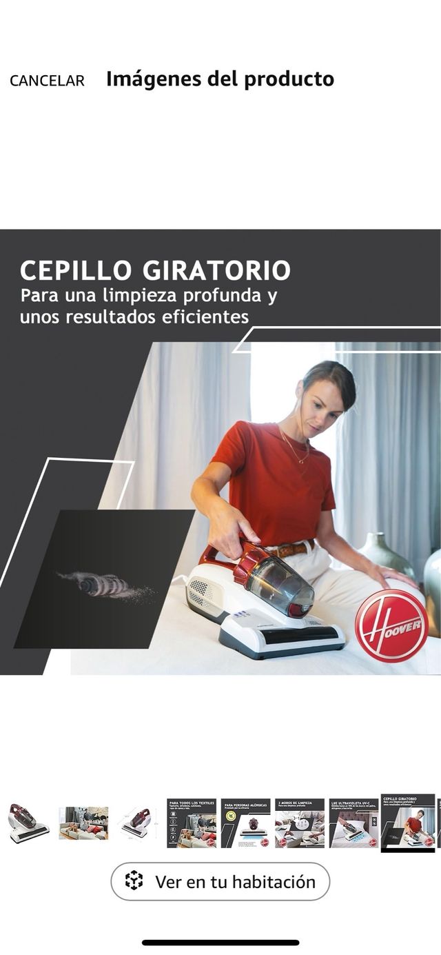 Aspiradora de ácaros Hoover