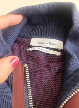 Chaqueta Pedro de Hierro morada/azul