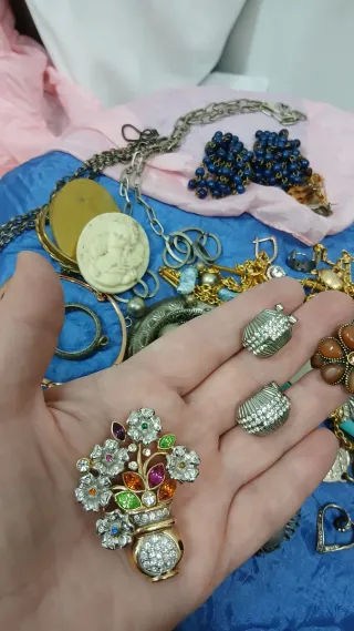 Lote Joyería Vintage Variada