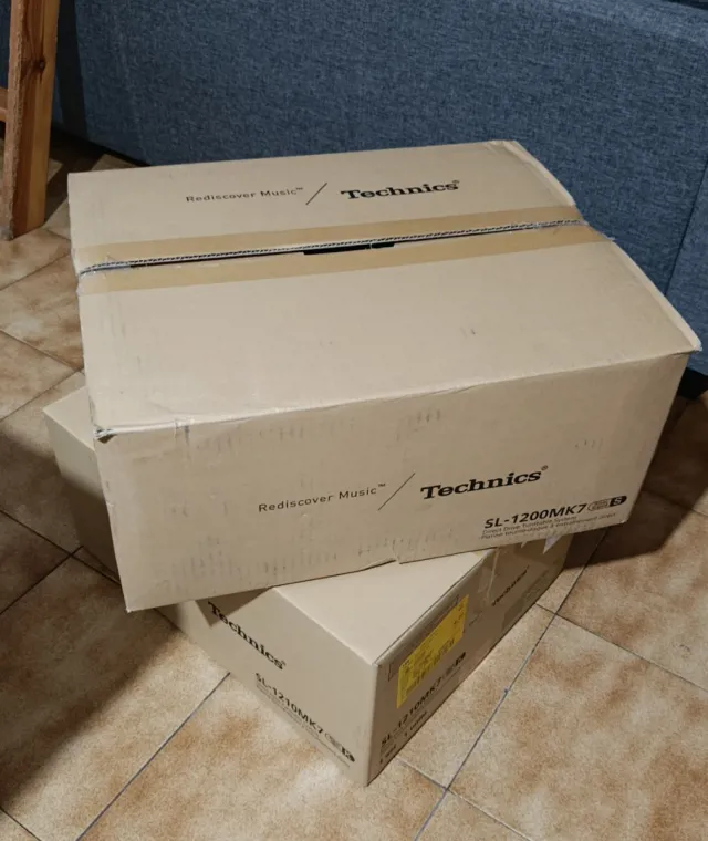 Cajas embalaje Technics SL-1200MK7 SL-1210MK7