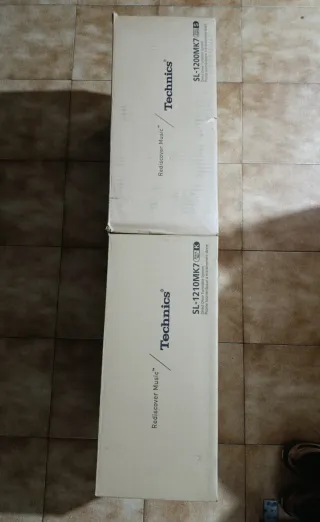 Cajas embalaje Technics SL-1200MK7 SL-1210MK7