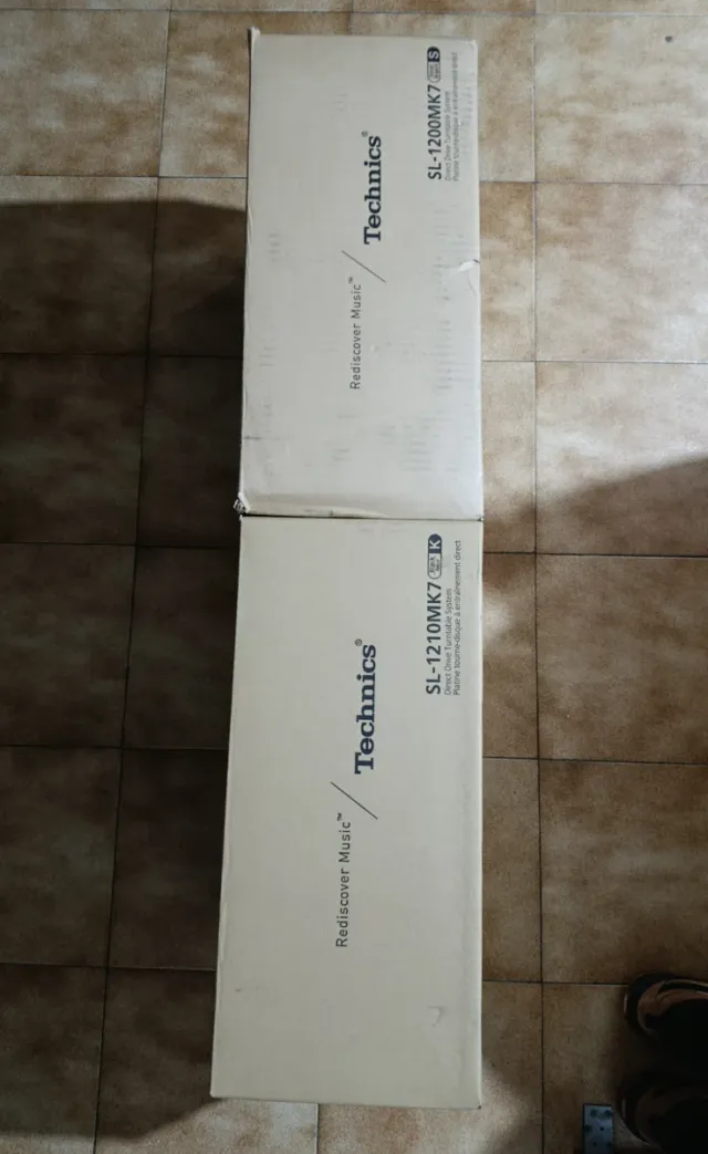 Cajas embalaje Technics SL-1200MK7 SL-1210MK7