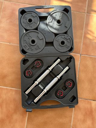 Kit 20kg mancuernas