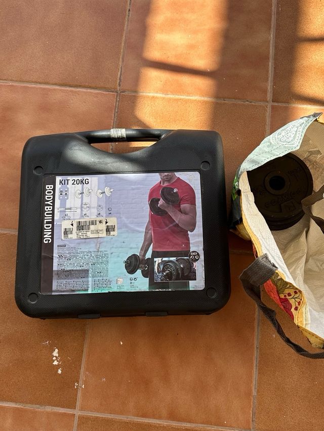 Kit 20kg mancuernas