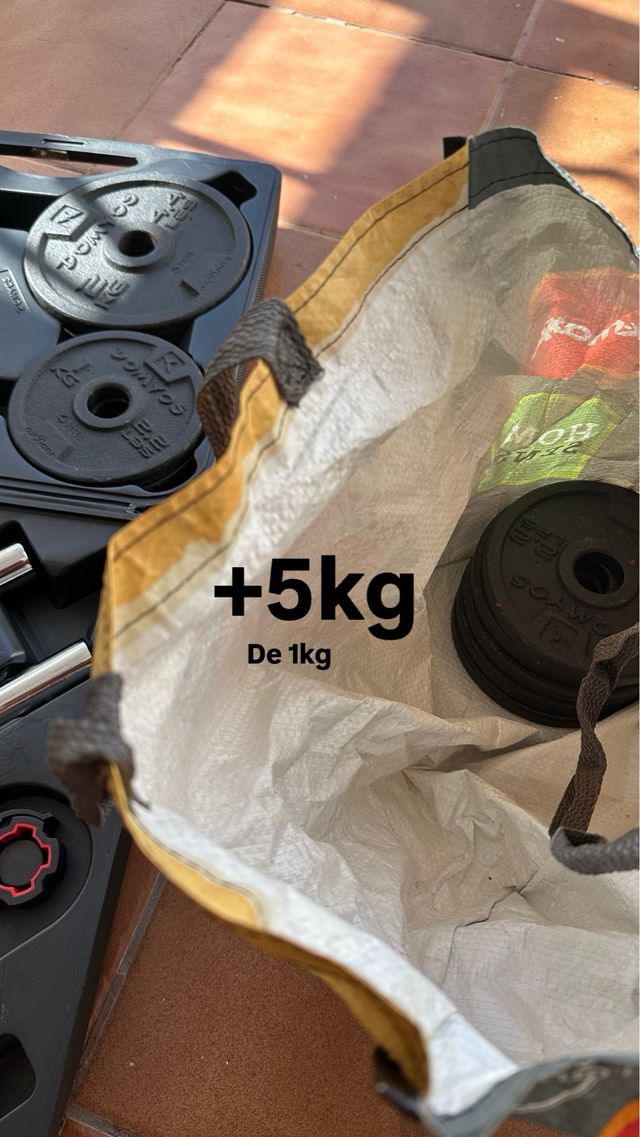 Kit 20kg mancuernas