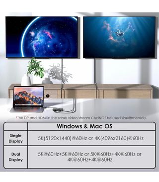 Adaptador WAVLINK USB 3.0/C a DisplayPort