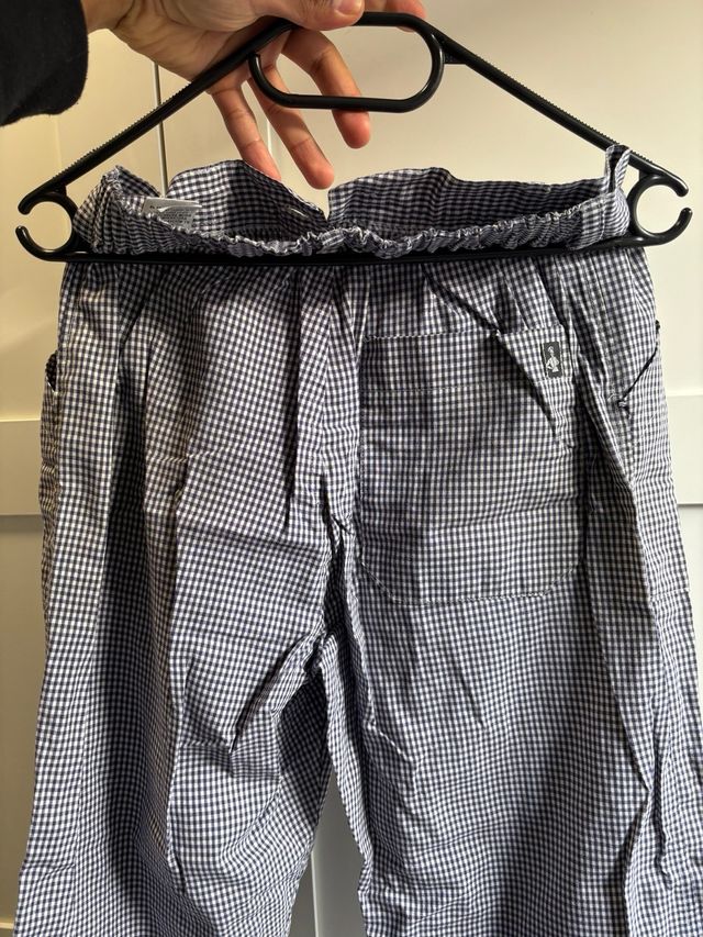 2 Pantalones de cocina cuadros