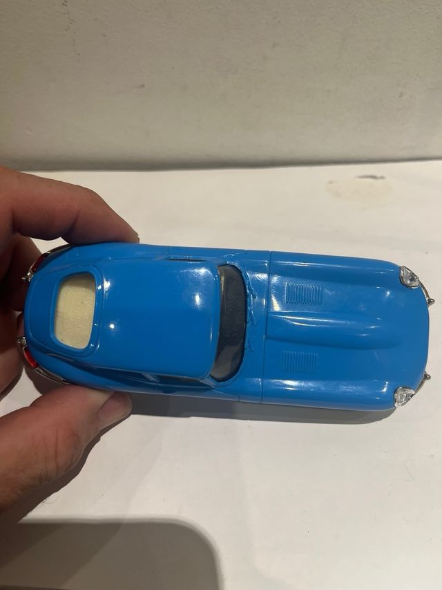 Scalextric jaguar-e azul buen estado barato