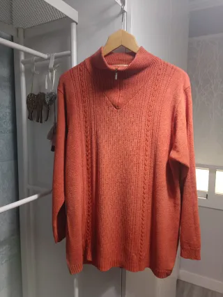 Jersei Sonatex Naranja Mujer