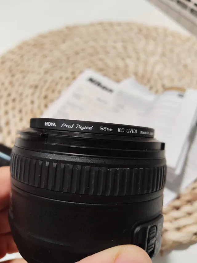 Nikon AF-S NIKKOR 50mm f/1.4G + Filtro Hoya