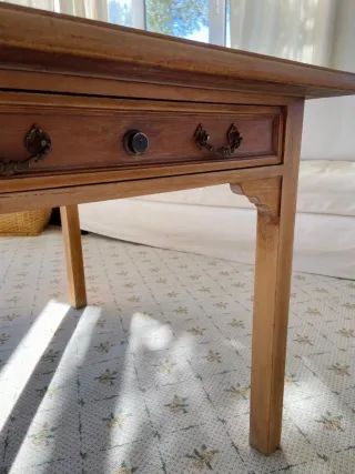 Mesa auxiliar madera vintage