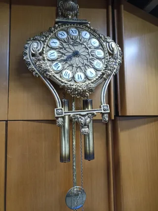 Reloj Vintage Colgante Dorado