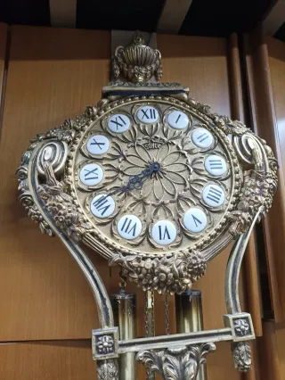 Reloj Vintage Colgante Dorado