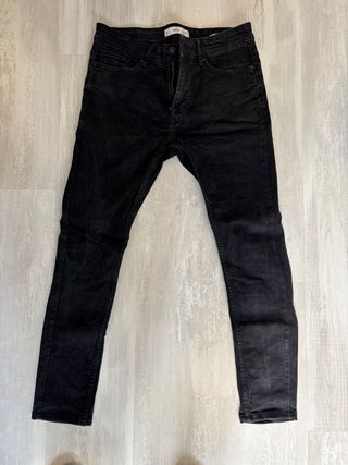 Pantalón Negro Mango Talla 32