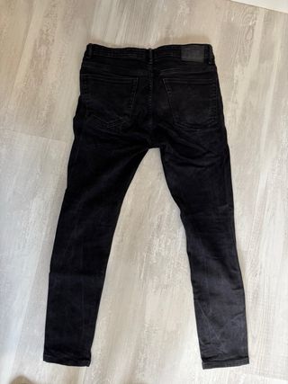 Pantalón Negro Mango Talla 32