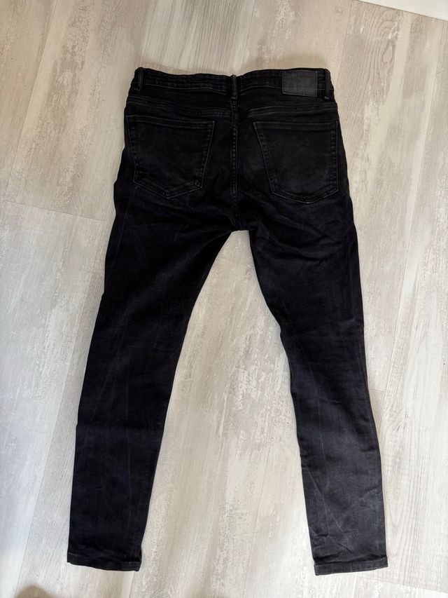 Pantalón Negro Mango Talla 32