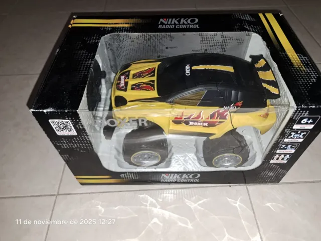Coche radiocontrol Nikko Boxer Amarillo