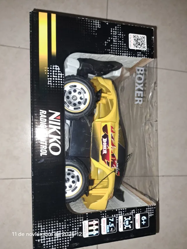 Coche radiocontrol Nikko Boxer Amarillo