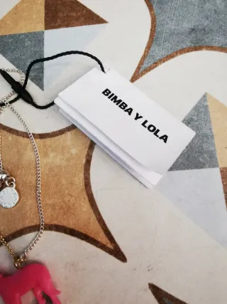 Collar Bimba y Lola perro rosa