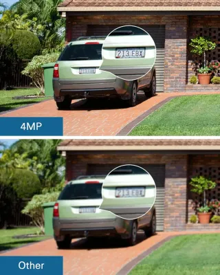 2 Telecamere WiFi ANRAN con Pannello Solare