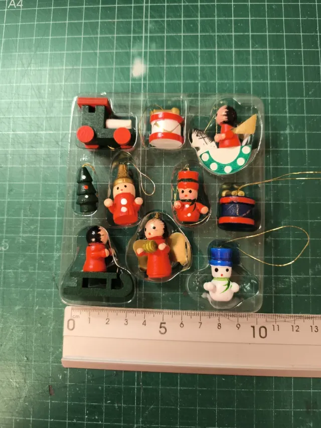 Decorazioni Natalizie in Miniatura per Case delle Bambole