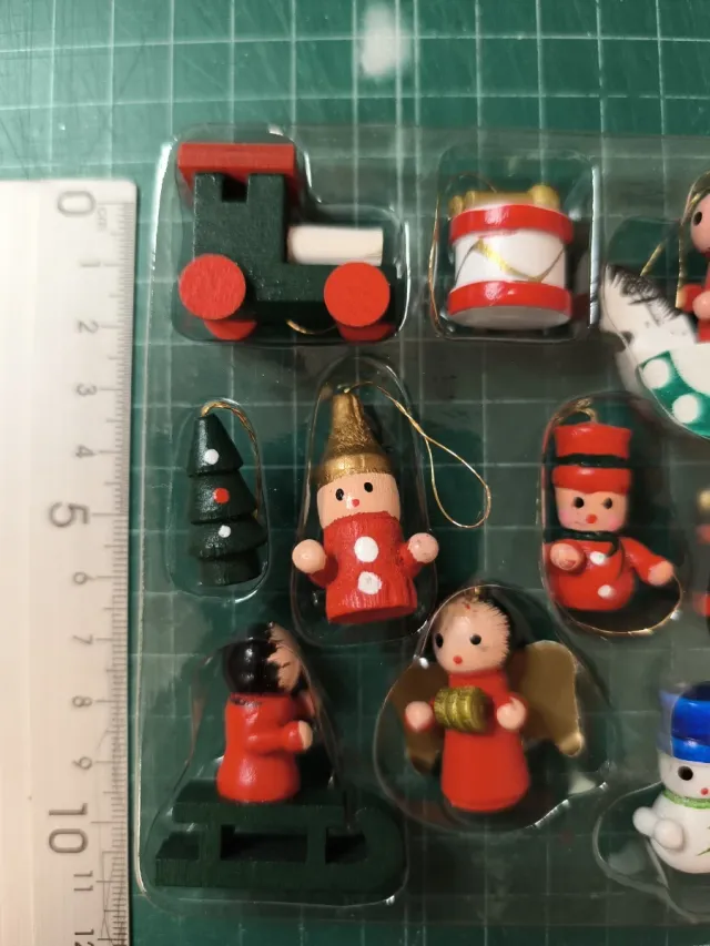 Decorazioni Natalizie in Miniatura per Case delle Bambole