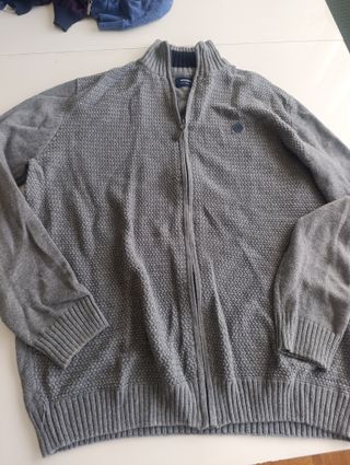 Chaqueta Springfield Gris Cuello Alto