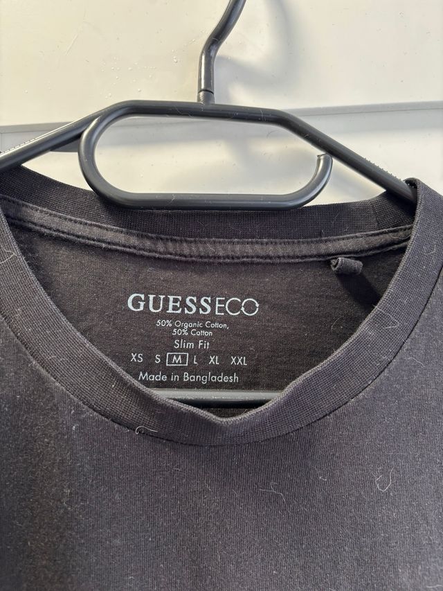 Camiseta Guess Negra Talla M