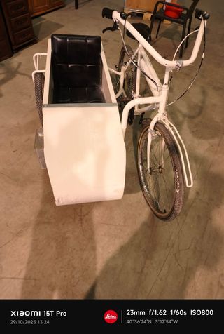 Bicicleta con sidecar