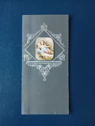 Antico Santino fatto a mano.