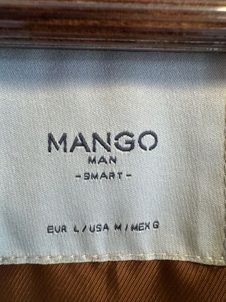 Chaqueta Bomber Cuero Perforado Mango