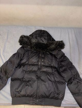 Chaqueta ALESSANDRO negra con capucha