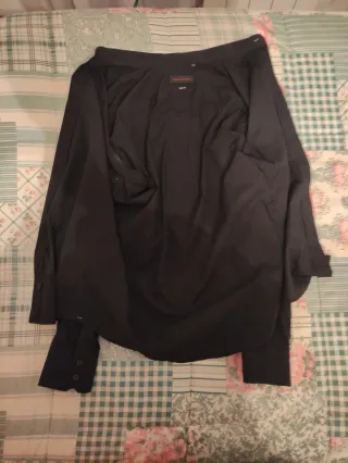 Camisa bruno fontani Negra Talla S Slim Fit