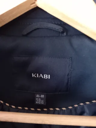 Gabardina (mujer),taLla 48,color azul oscuro. Nuev