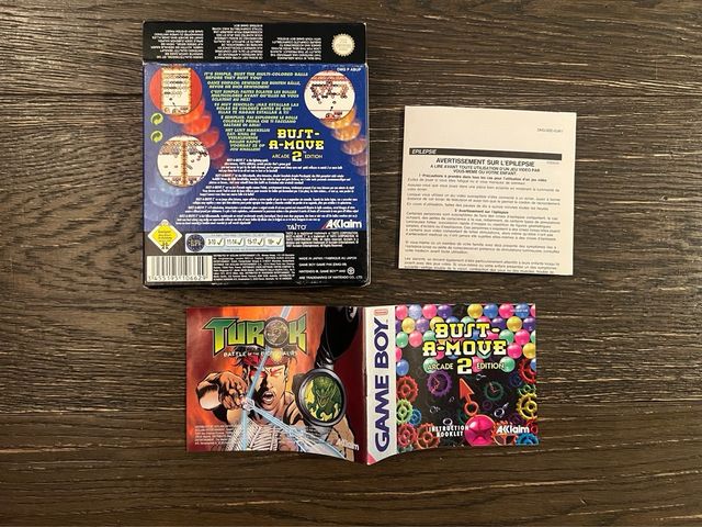 Game Boy Bust-A-Move 2 Arcade Edition