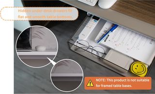 Juego 3 Cajones Extraíbles Mesa