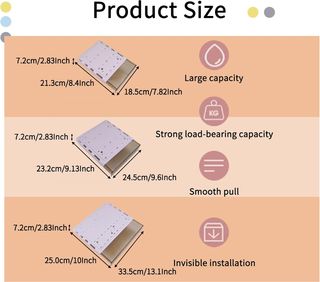 Juego 3 Cajones Extraíbles Mesa