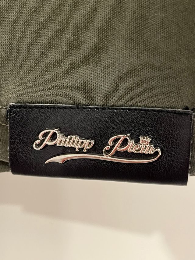 Camiseta Philipp Plein Verde Talla M