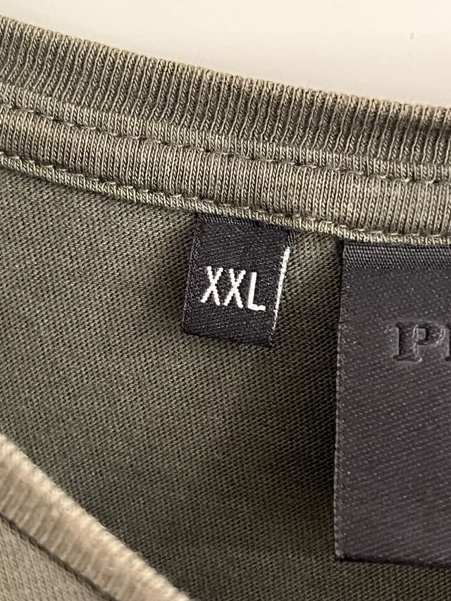 Camiseta Philipp Plein Verde Talla M