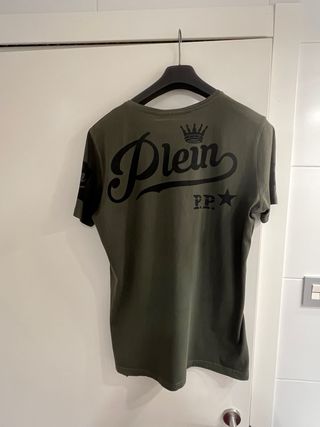 Camiseta Philipp Plein Verde Talla M