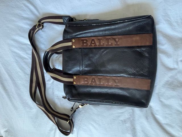 Bolso Bally Negro y Marrón regalo