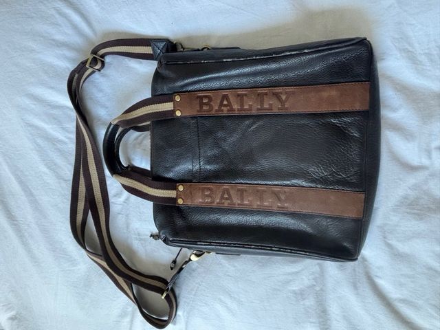 Bolso Bally Negro y Marrón regalo