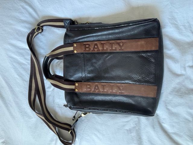 Bolso Bally Negro y Marrón regalo